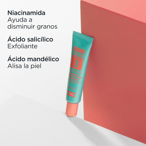 Imagen 3 de 6 de Gel Acniben Corrector De Granos Faciales 15ml Isdin