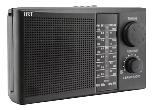 Radio Irt Portatil Am/fm/sw Usb Sd