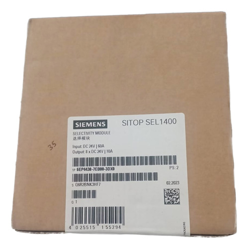 6ep4438-7eb00-3dx0 Siemens Módulo De Corte Selectivo Sitop
