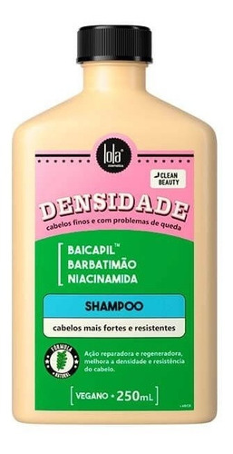 Shampoo Densidade 250ml - Lola Cosmeticsshampoo Restaurado