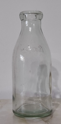 Botella De Vidrio Leche Coleme Boca Ancha (1 Litro)