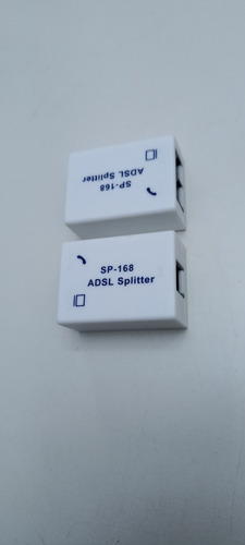 Set De 2 Filtros Spliter Adsl 168 Rj11 Para Líneas