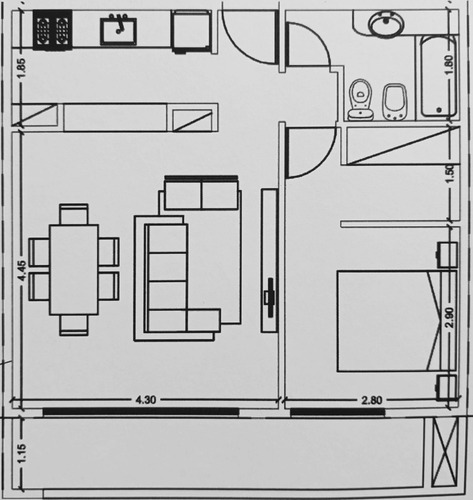 Venta Semipiso A Estrenar 1 Dormitorio Al Frente Con Cochera- La Plata