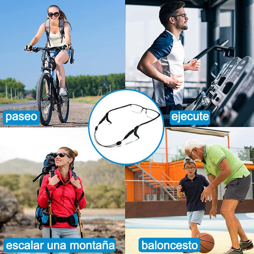 3 Piezas Correas Ajustables Para Gafas Deportivas Cordones