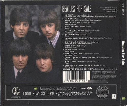 The Beatles à venda em CD importado