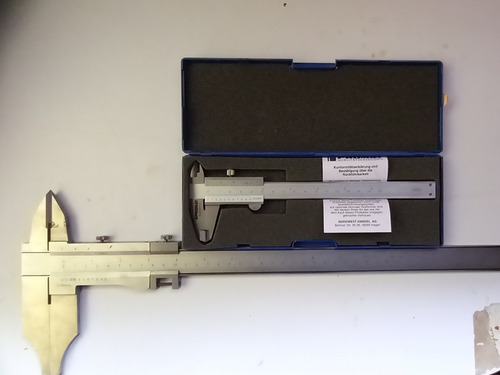 Imagen 5 de 5 de Calibrador Vernier 6 Y 12 Pulgadas Promat