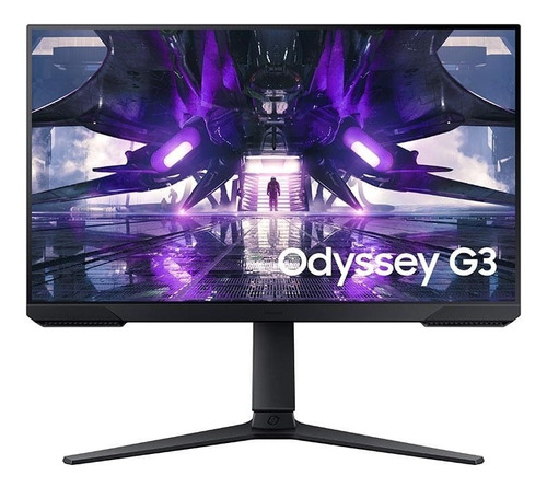 Imagen 1 de 5 de Monitor gamer Samsung Odyssey G3 S24AG30 LCD 24" negro 100V/240V