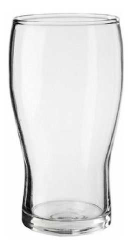Vaso Pinta Cerveza Cervecero 590ml X6u Cristar Vidrio Color Transparente