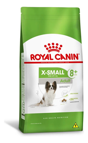 Ração Royal Canin X-small Adult 8+ Cães Adultos/idosos 2,5kg