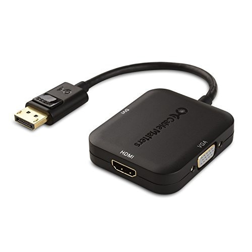 Cable Importa Displayport A Hdmi / Dvi / Vga Macho A Hembra