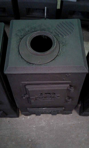 Imagen 2 de 3 de Adaptador Para Chimenea Salamandra Fundición