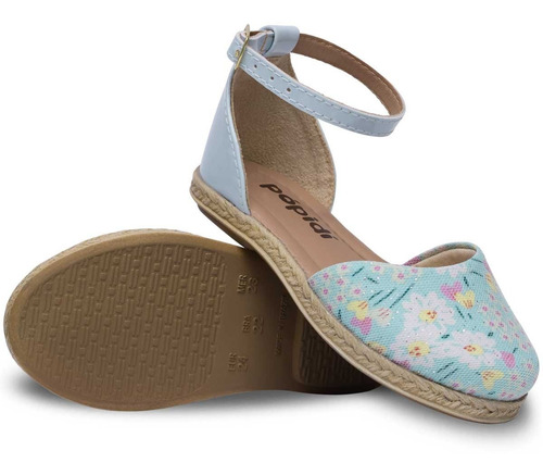 Sandalia Espadrille Infantil Menina Feminino Sapatilha 28