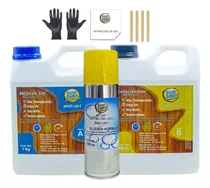 Comprar Kit De Resina Epoxy 1.5kg + Spray Antiburbujas