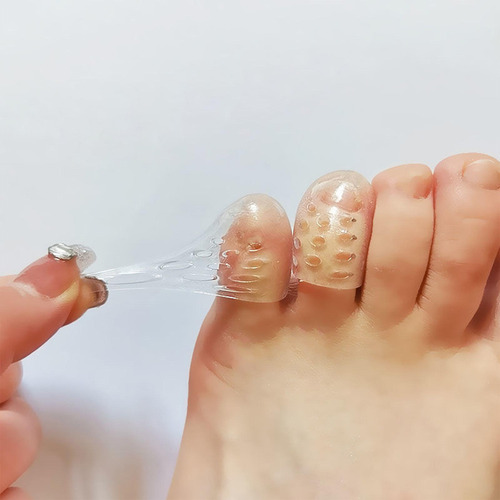 Protector De Meñique De Silicona Transparente Para Correr