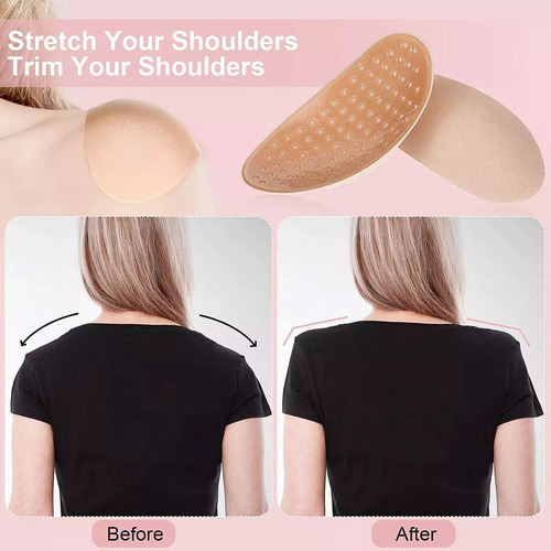 Nuevo Hombreras Antideslizantes De Silicona Suave P/mujer,