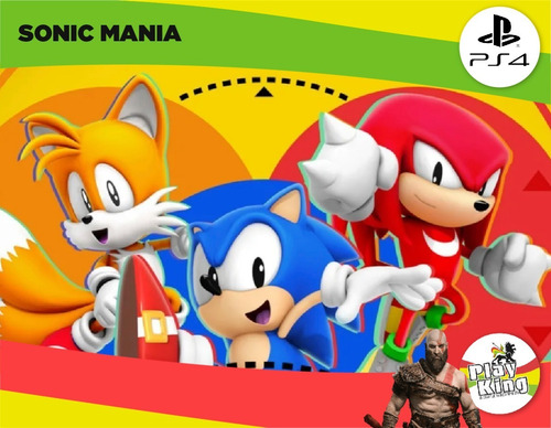 Imagen 2 de 8 de Sonic Mania Ps4 Fisico Sellado Original Playking