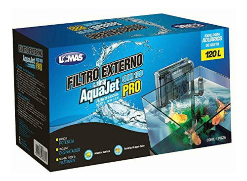 Filtro Externo Aquajet Slim Pro 120 L