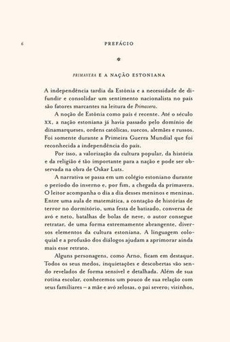 Primavera, de Luts, Oskar. Sou leitor, sim senhor Editorial Editora Biruta Ltda., capa mole em português, 2014