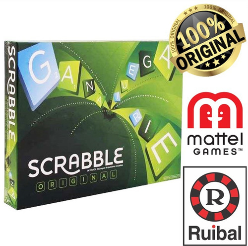 Juego Scrabble Original Mattel Ruibal (+ 10 Años)