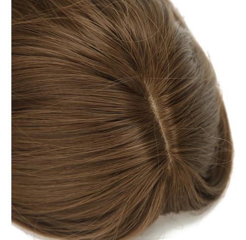 Peluca De Pelo Corto Para Mujer Marrón Natural