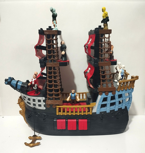 Navio Pirata Pesadelo Do Mar Imaginext Fisher Price (Usado)