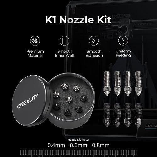 Kit De Boquillas K1 Para Impresora 3d Creality Oficial Acero