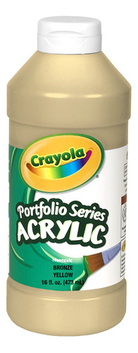 Crayola Portfolio Series - Pintura Acrílica De 16 Onzas, C.