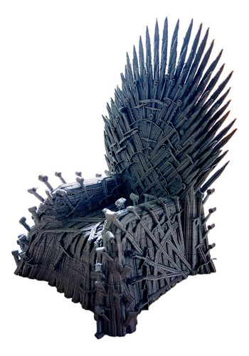 Figura Trono De Hierro Juego De Tronos Iron Throne Got 3d