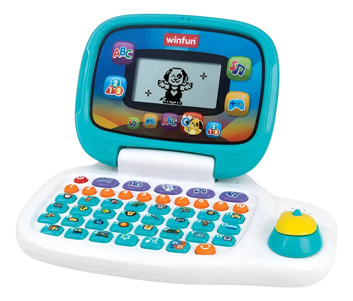 Computador Portátil Para Aprendizagem Bilíngue Winfun Multicolor