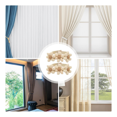 Alzapaños Para Cortinas Lazos Para Cortinas Hebilla Drapeada