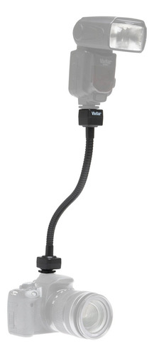 Cable de flash flexible Ttl Vivitar para Canon e-TTL Ii (12 cm)