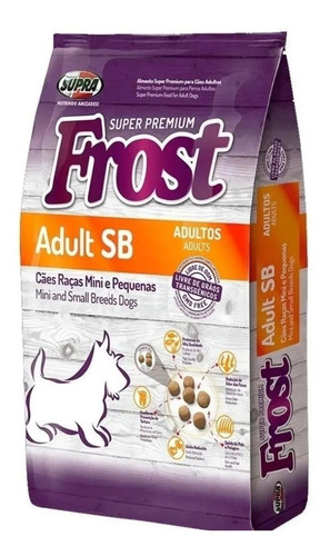 Comida Frost Perro Adulto Sb 15kg+regalo+envio Gratis