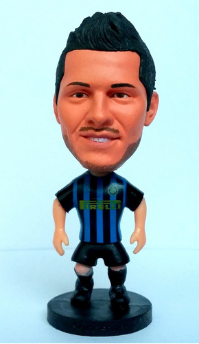 Muñeco Cabezon Mauro Icardi Camiseta Inter De Italia