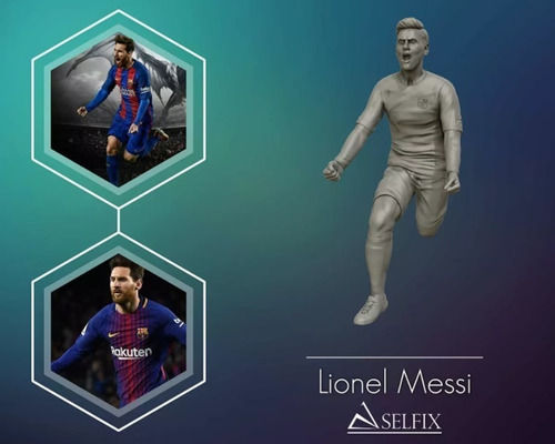 Archivo Stl Impresión 3d - Leo Messi - Figure