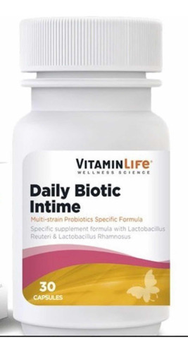 Daily Biotic Intime / Vitamin Life Sabor Sin Sabor