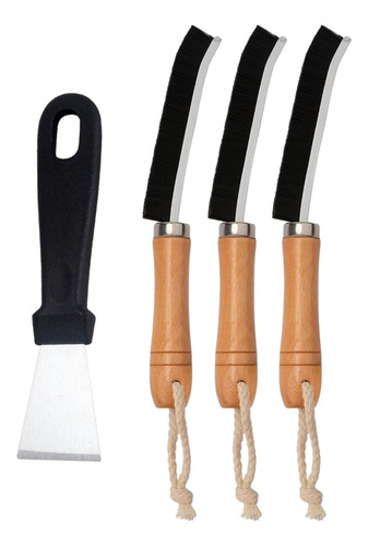3 Cepillo De Limpieza Profunda Compatible Con Zonas De