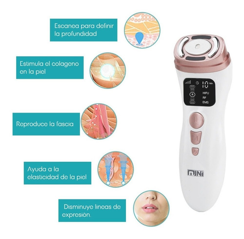 Mini Hifu Portátil Rejuvenecimiento Facial + Gel 500g