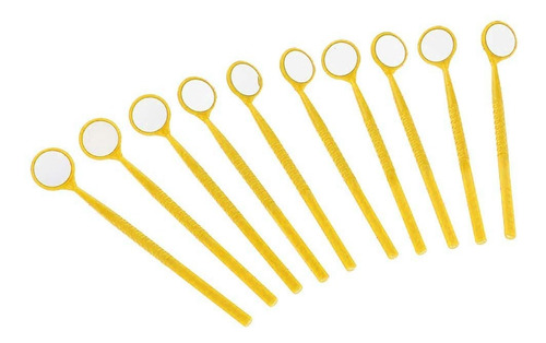 Kit De Limpieza De Examen De Sondas De Espejo De Amarillo
