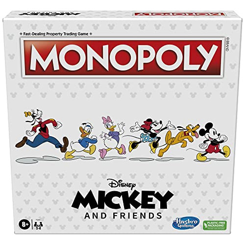 Hasbro Gaming Monopoly: Disney Mickey And Friends Edition -