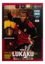 Comprar Carta Panini Romelu Lukaku Fifa 365 Adrenalyn
