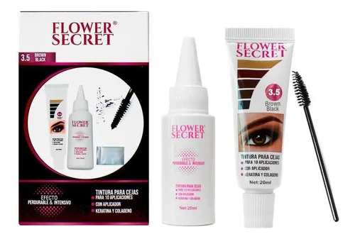 comprar Tintura Para Cejas Semi Permanente Flower Secret 20ml.