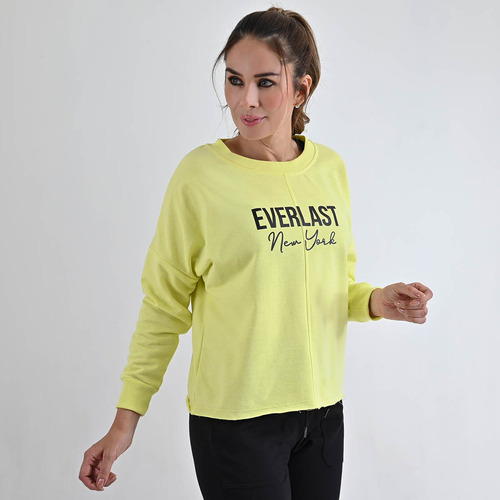 Sudadera Deportiva Chamarra Para Mujer Jogger Everlast