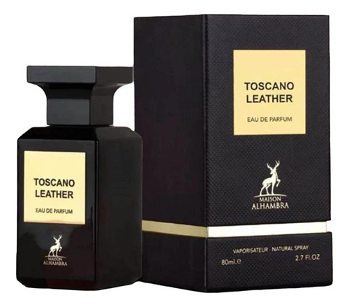 Perfume Toscano Leather Maison Alhambra Unixe Original.