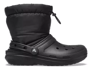 Crocs Classic Lined Neo Puff Boot Negro