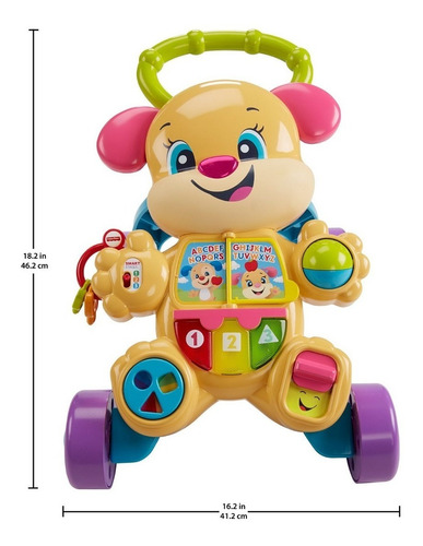 Perrita Camina Conmigo Fisher Price - Envio Gratis Andadera.