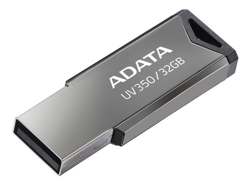 Imagen 3 de 3 de Memoria Usb Adata Uv350 32gb Usb3.2 Acabado Metal Brillante