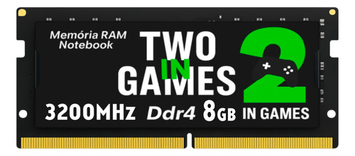 Memória Ram Notebook 8gb Twoingames 3200mhz Ddr4 Sodimm