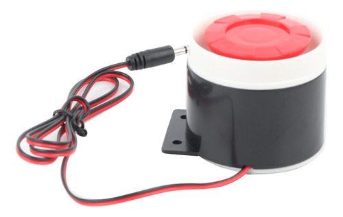 Mini Bocina De Alarma Con Cable Dc 12v Seguridad Para El Hog