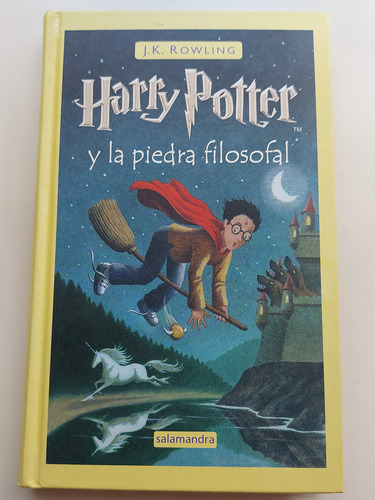 Libro Harry Potter Y La Piedra Filosofal 