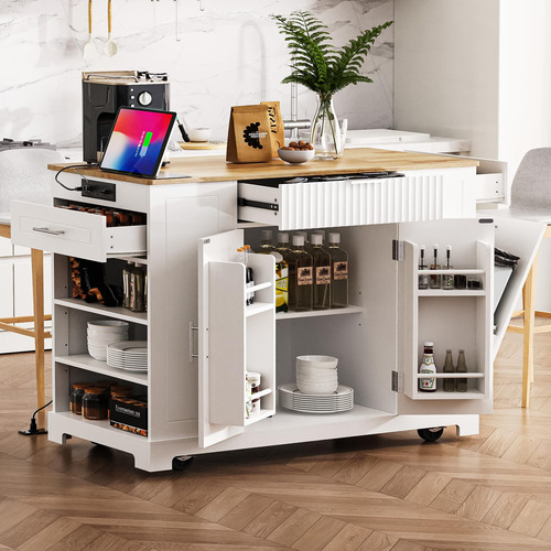 Isla De Cocina Con Almacenamiento Carrito De Isla De Cocina